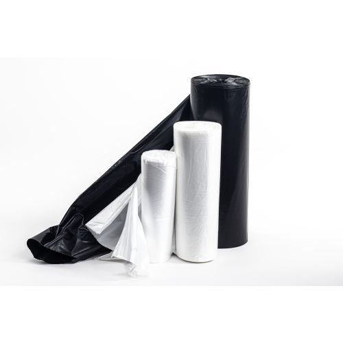 MultiPlast® Bio-Enhanced Degradable Can Liner, High Density 20x22 Rolls, Natural, 6 Micron, 7 Gallon